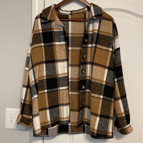 Jackets & Blazers - Oversized Shacket